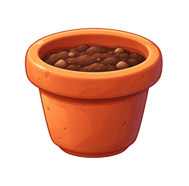 Empty pot